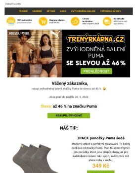 Puma se slevou až 46 % 😍