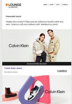 ⚡ Calvin Klein Jeans ve středu pozornosti