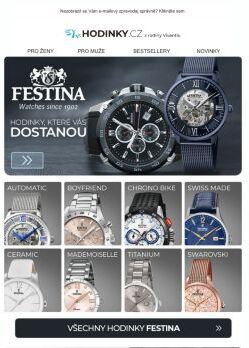 Hodinky FESTINA ♥ Mimořádné kousky, které vás zkrátka dostanou