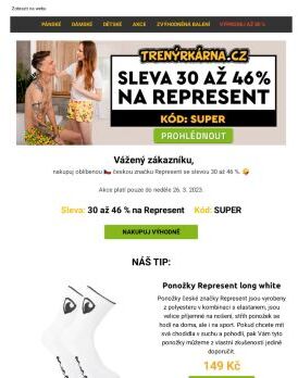 💣 Sleva 30 až 46 % na Represent 💥