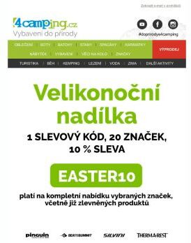 ➡ Velikonoční nadílka - fantastická slevová akce