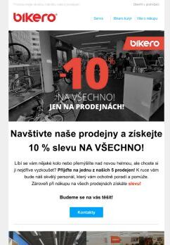 🚴 Navštivte naše prodejny a získejte slevu 10 %❗