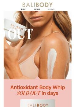 SOLD OUT 🚨 Antioxidant Body Whip