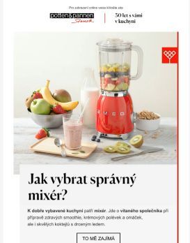 Jak vybrat správný mixér?