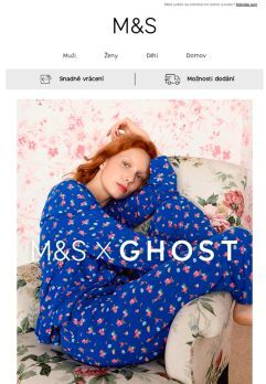 Novinky: nová kolekce M&S X GHOST