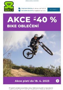 Ohoď se na trail v akci! Bike oblečení až -40 %