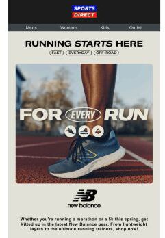 Lace up with New Balance