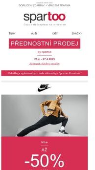 Akce tohoto týdne je tady! Až -50% Nike, Yurban, Guess a Hexagona s doručením zdarma