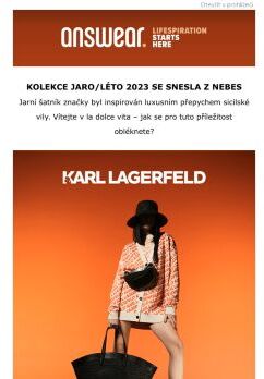 NOVINKY KARL LAGERFELD 😍