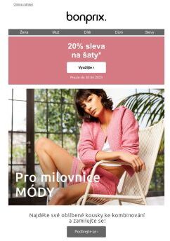 20% sleva na šaty! 👗