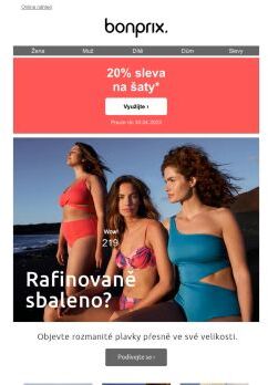 ⏳ Poslední šance: 20% sleva na šaty