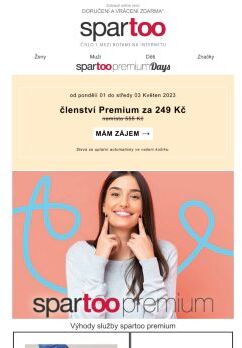 Premium Days:  členství Premium za 249 Kč namísto 555 Kč