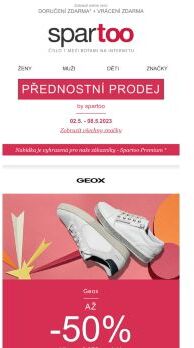 Zde naleznete vaše štěstí! Až -50% na Geox, Guess, Unisa, Hexagona a Douceur d intérieur s doručením zdarma