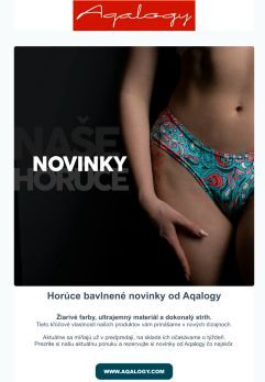 A je to tu. Nové horúce dizajny v ponuke.