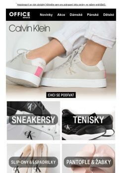 Oblíbené modely od značek CALVIN KLEIN A TOMMY HILFIGER!👟