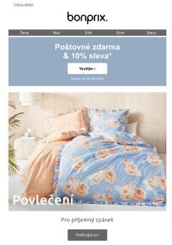 Poslední šance: 10% sleva a poštovné ZDARMA