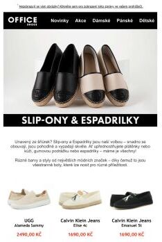 ESPADRILKY A SLIP-ONY OD VAŠICH OBLÍBENÝCH ZNAČEK!🛍️