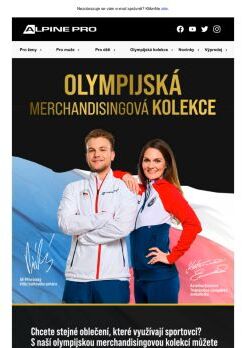 Novinka! Olympijská merchandisingová kolekce