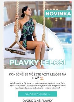 NOVINKA! LELOSI představuje: plavky!🩱👙