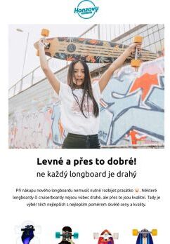 ✅ TIP na levný longboard