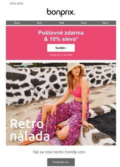 Poštovné zdarma + 10% sleva na vše | Retro nálada