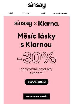 Měsíc lásky 💕 -30% na vybrané produkty ❗️