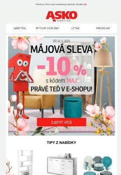 🌸Májová sleva 10 % právě teď!