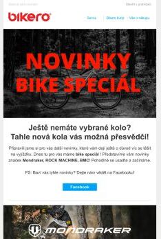 🚴 Nová kola Mondraker, ROCK MACHINE a BMC❗