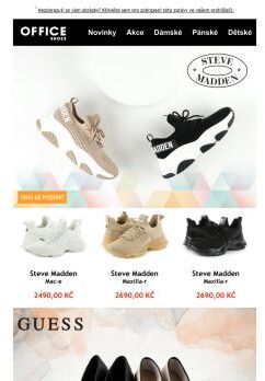 👟NOVINKY OD ZNAČEK STEVE MADDEN A GUESS!👟