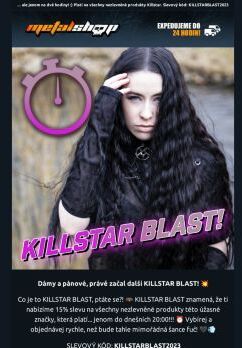 🦇 KILLSTAR BLAST - 15% sleva na Killstar!