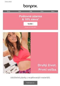 Poslední šance: 10% sleva + poštovné zdarma