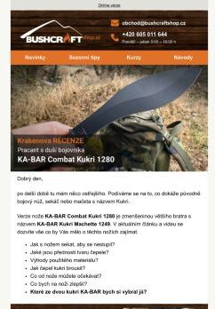 [Recenze + Video] Co dokáže Combat Kukri od Ka-Bar?