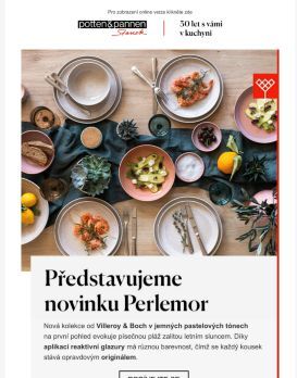 Představujeme vám novinku Perlemor od Villeroy & Boch.