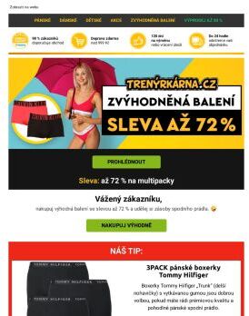 🤩 Multipacky se slevou až 72 % 🤩