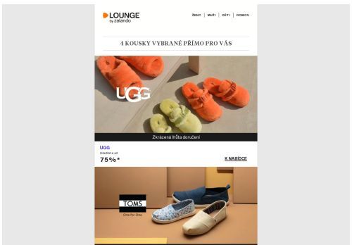 UGG, TOMS & ASICS ⎪ Velké styly, malé ceny