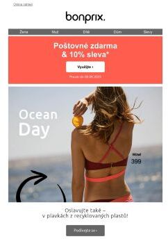 Poslední šance: 10% sleva + poštovné zdarma