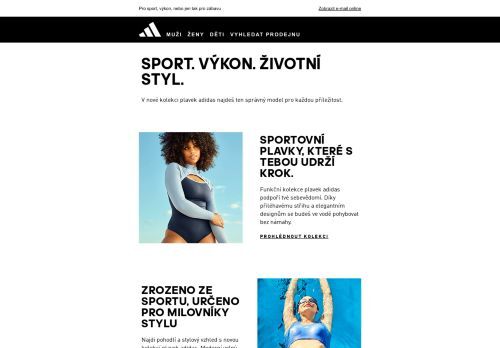 Nejvíce inkluzivní plavecká kolekce adidas