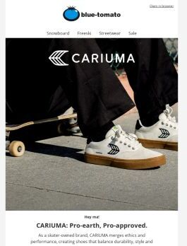 CARIUMA: Shoes for Skaters