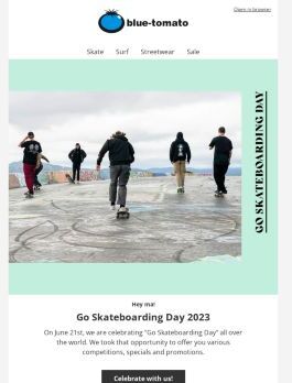 Looking forward to Go Skateboarding Day 2023