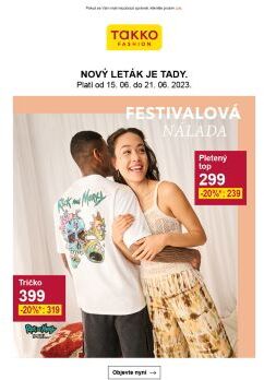 Naše nový leták je tady! Užijte si festivalovou atmosféru s našimi nejnovějšími styly!