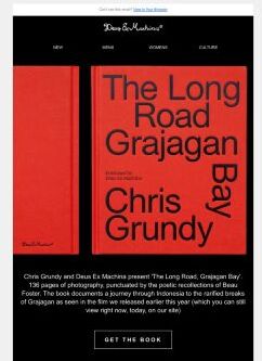 CHRIS GRUNDY’S ‘THE LONG ROAD TO GRAJAGAN’