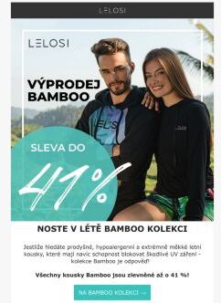 Výprodej Bamboo kolekce je zahájen