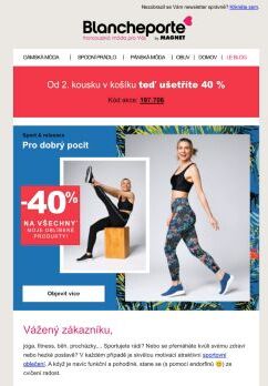 -40 % | Stylový outfit na sport i relax