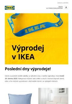 Poslední dny výprodeje v IKEA!