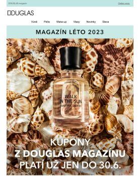 Nezapomeňte uplatnit slevové kupony z DOUGLAS magazínu