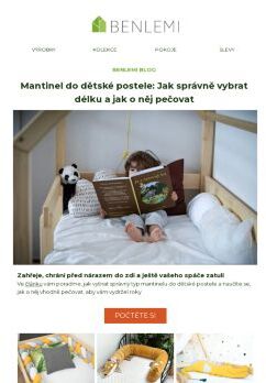 Blog | Jak správně vybrat mantinel do dětské postele