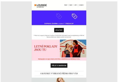 Doručení zdarma ➜ Nejlepší Letní poklady: Guess, Crocs a ONLY