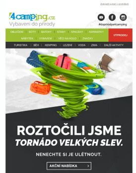 ➡ Slevové tornádo - vybrané produkty se slevou až...