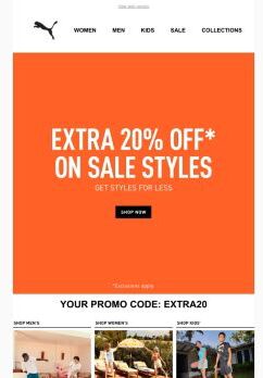 Your EXTRA 20% OFF* On Sale Items (Tap To Shop)