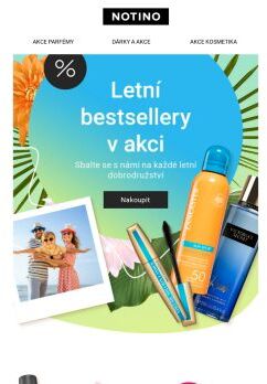 Letní bestsellery v akci: TOP produkty na všechna letní dobrodružství! 🏖️